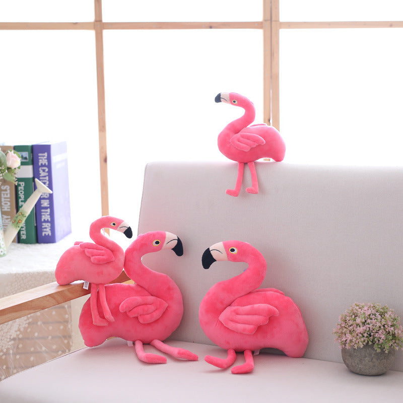 Soft Flamingo Plush Toy – Cute Decorative Stuffed Animal