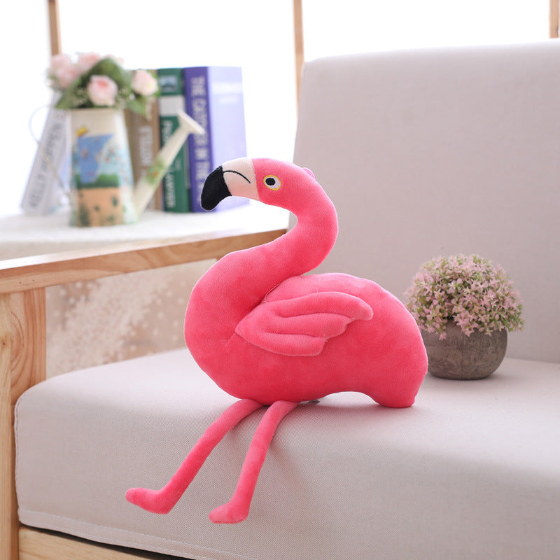Soft Flamingo Plush Toy – Cute Decorative Stuffed Animal