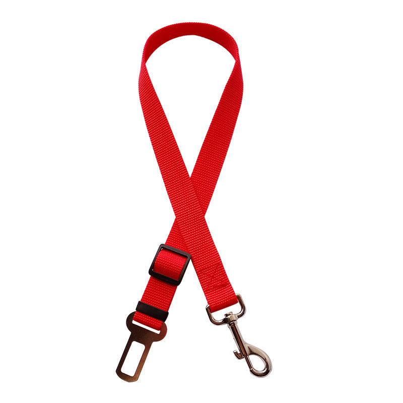 Adjustable Pet Cat and Dog Car Seat Belt Safety Harness Lead