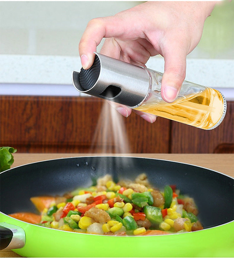 BBQ Cooking Oil and Vinegar Spray Bottle