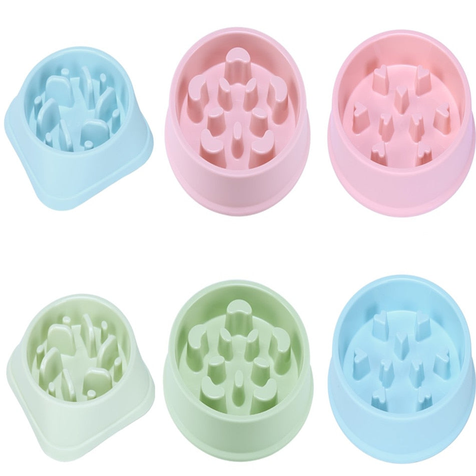Anti-Choking Slow Feeding Puzzle Pet Bowl