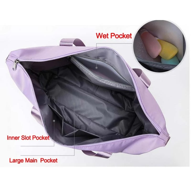 Foldable Waterproof Travel Bag with Large Capacity
