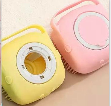 Silicone Dog Bath Massage Glove Brush for Cats and Dogs
