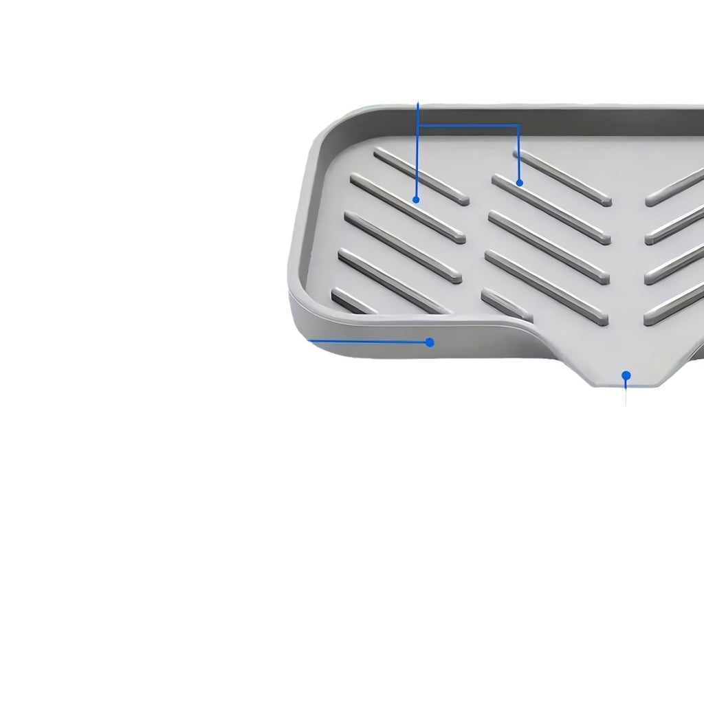 Non-Slip Kitchen Water Draining Pad for Soap and Sponge