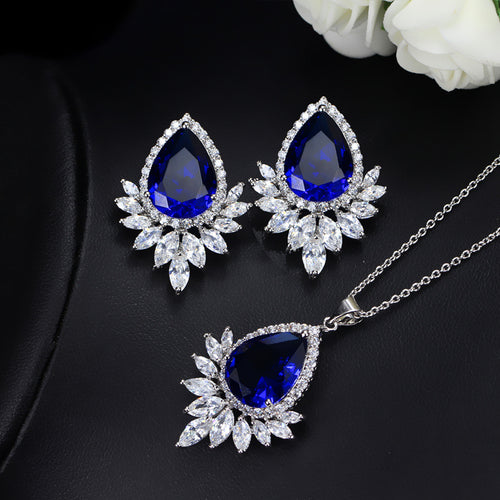 AAA Bridal Jewelry Set for Banquets and Dinner Parties