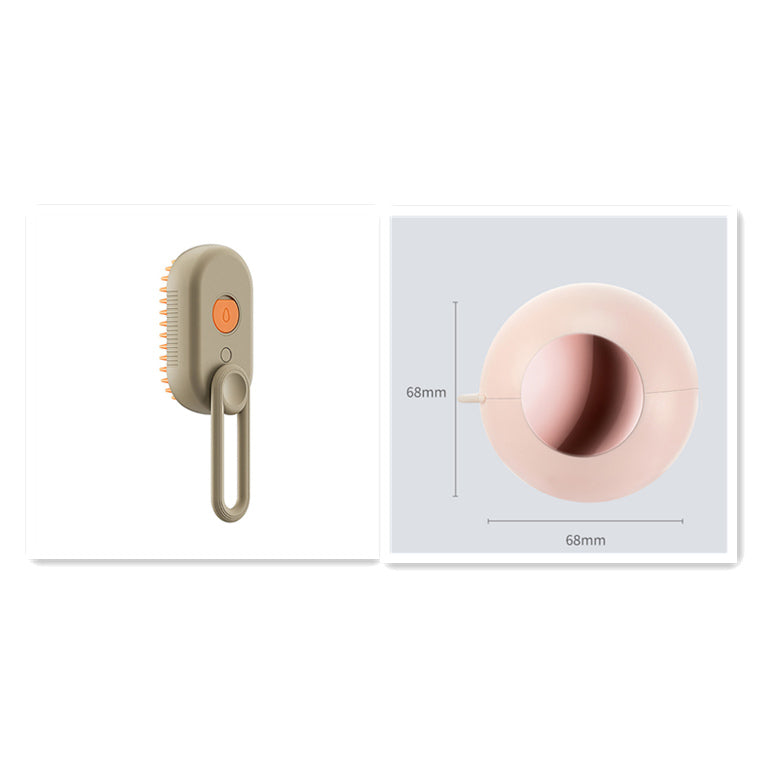 3-in-1 Electric Spray Steam Brush for Cats and Dogs