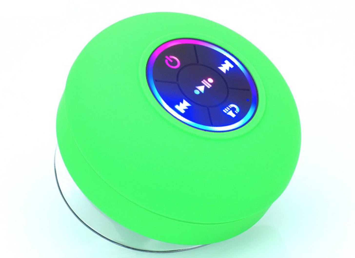 BTS07 Waterproof Bluetooth Speaker with Large Suction Cup and LED Light