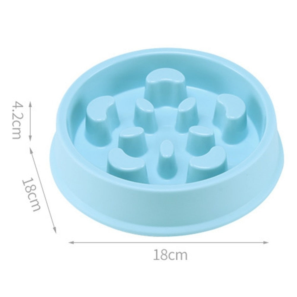 Anti-Choking Slow Feeding Puzzle Pet Bowl