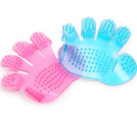 Pet Finger Grooming Massage Brush for Cats and Dogs