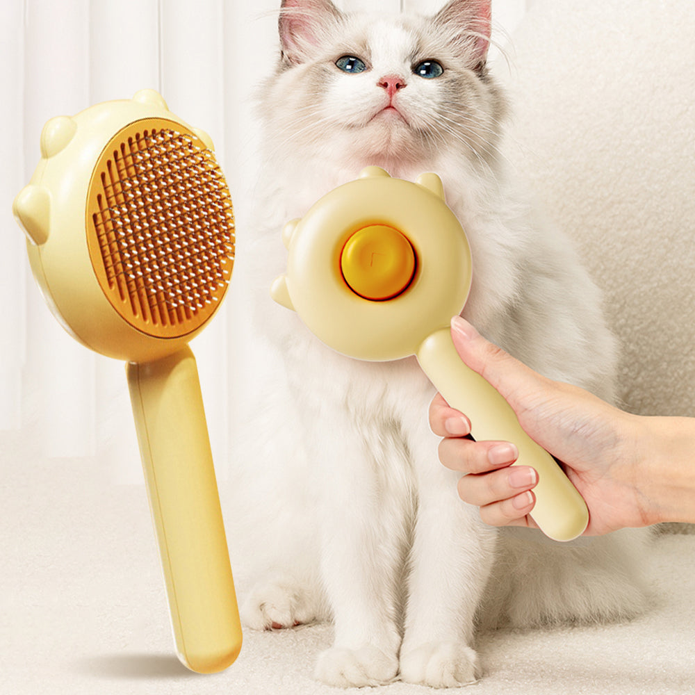 Pet Hair Removal Massage Comb for Cats and Dogs
