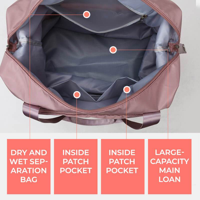 Foldable Waterproof Travel Bag with Large Capacity