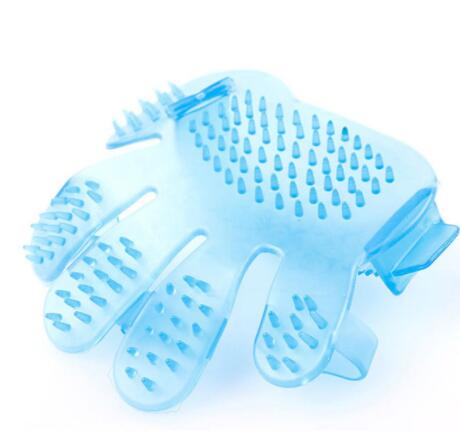 Pet Finger Grooming Massage Brush for Cats and Dogs