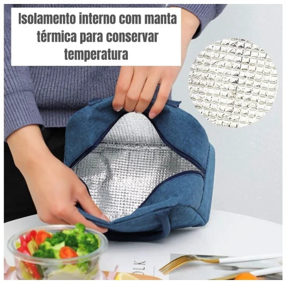 Portable Thermal Insulation Bag for Food and Drinks