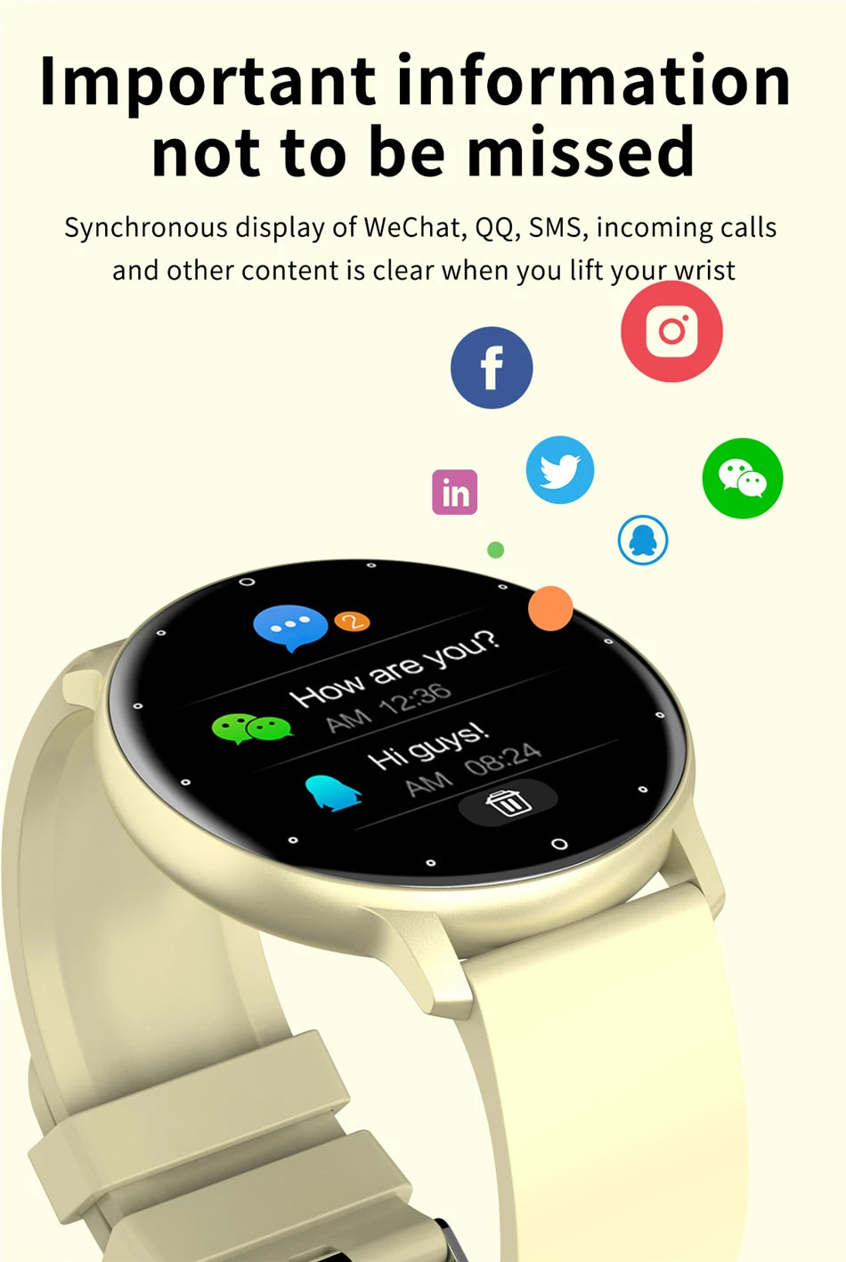 LIGE 2025 Men’s Smart Watch