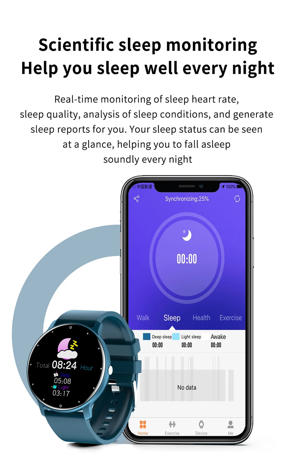 LIGE 2025 Men’s Smart Watch