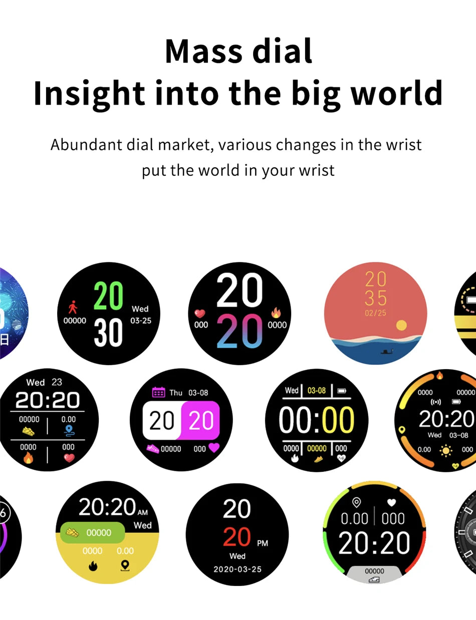 LIGE 2025 Men’s Smart Watch