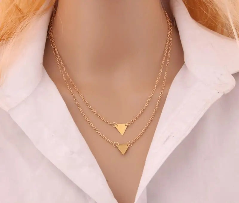 Women’s Maxi Statement Necklace with Bird and Leaves Pendant
