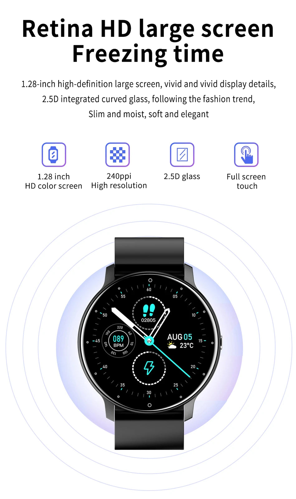 LIGE 2025 Men’s Smart Watch