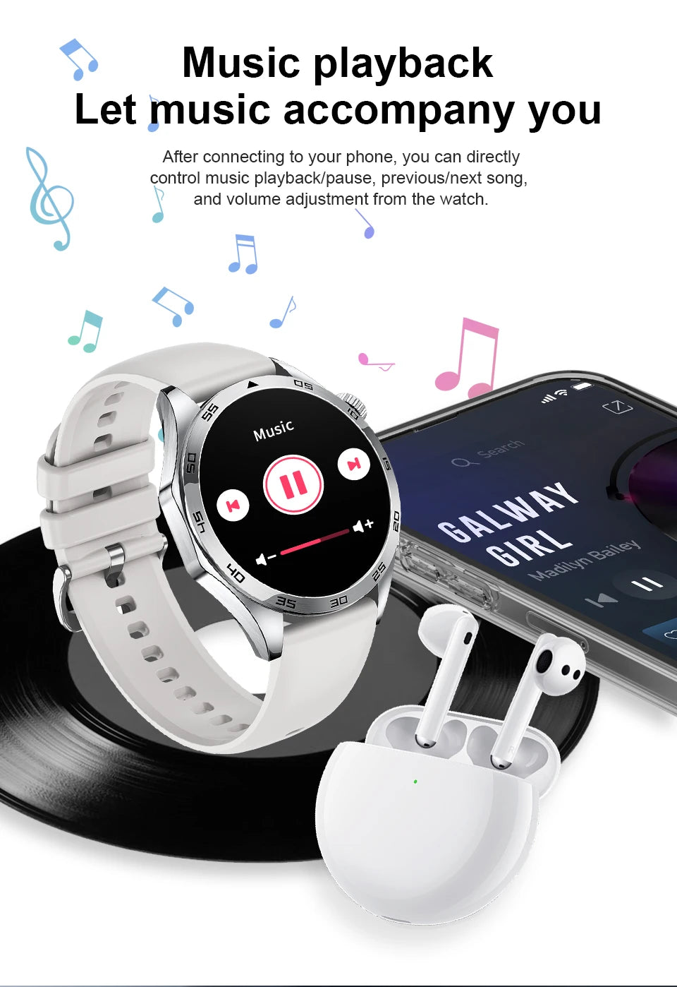 2026 ECG Bluetooth Call Smart Watch