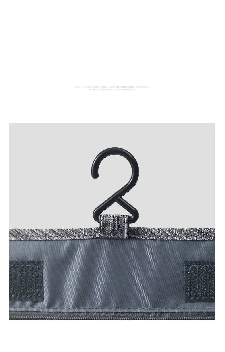 Oxford Fabric Waterproof Hanging Travel Toiletry Organizer Bag