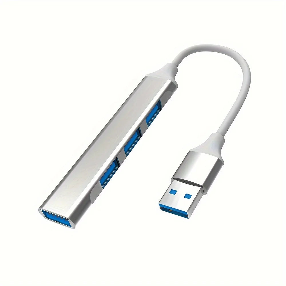 4-Port Multi-Splitter Type-C USB Hub OTG Adapter for Xiaomi, Lenovo, MacBook and PC