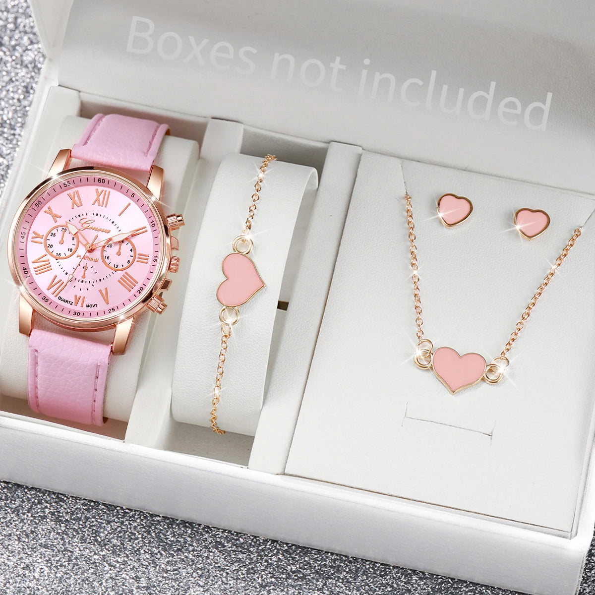 Women’s Quartz Watch Jewelry Set