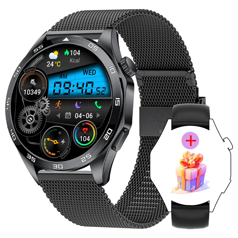 LIGE ECG Bluetooth Call Smart Watch