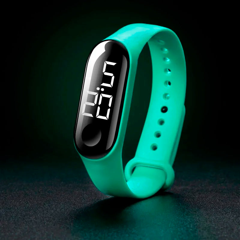 Children’s Simple LED Digital Smart Watch Touch Screen Multi-Function Sports Electronic Watch Gift