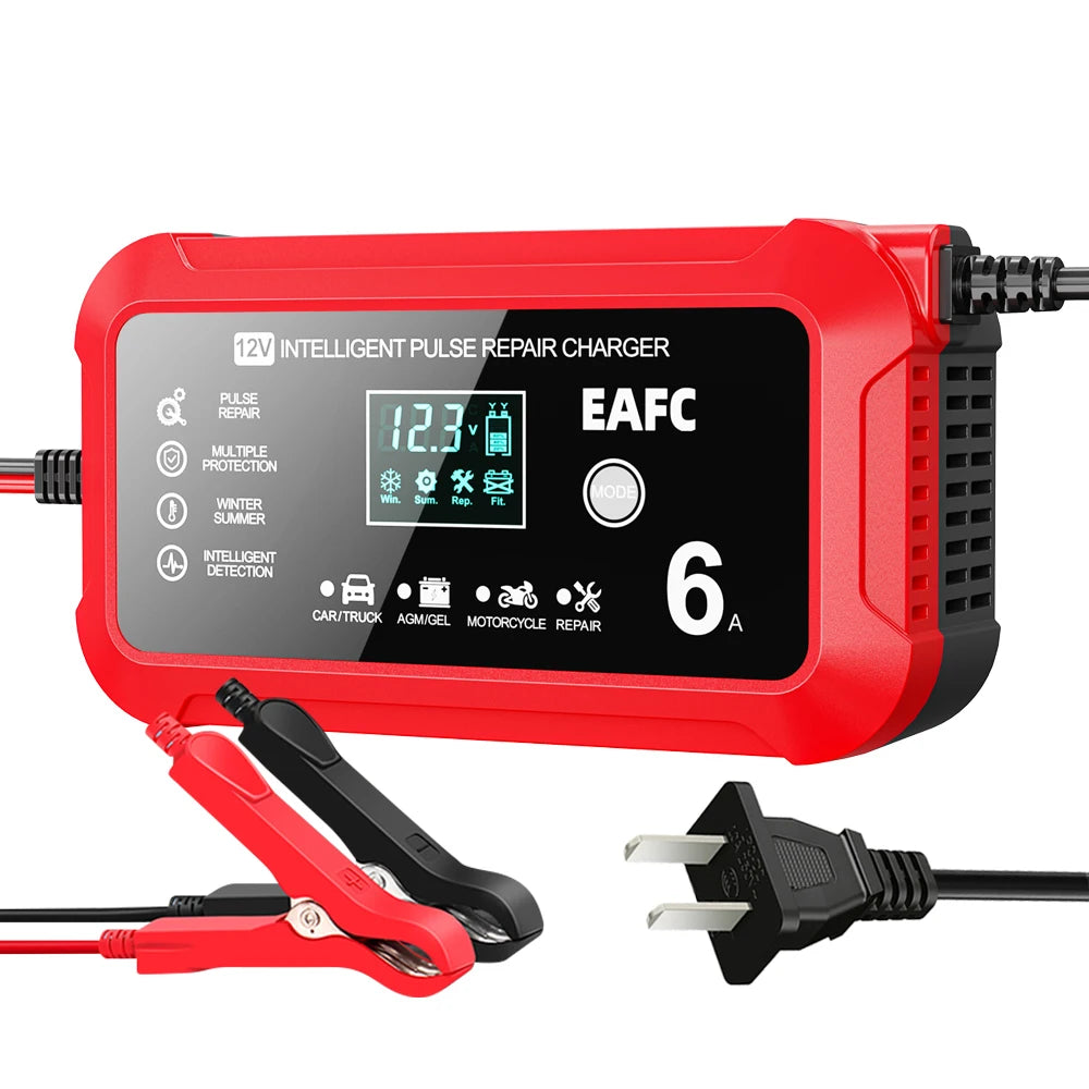 12V Smart Car Battery Charger