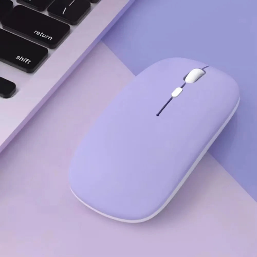 Silent Bluetooth Wireless Macaron Mouse for Laptop, iPad and Samsung Tablet
