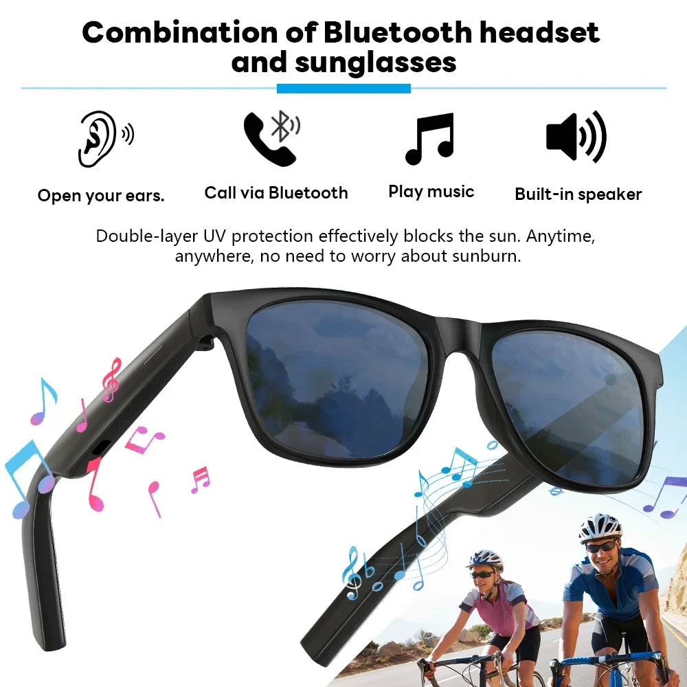 Lenovo AI Smart Glasses with 8K Touch Control, Photo Camera, Recording, Translator, Voice Assistant and Bluetooth