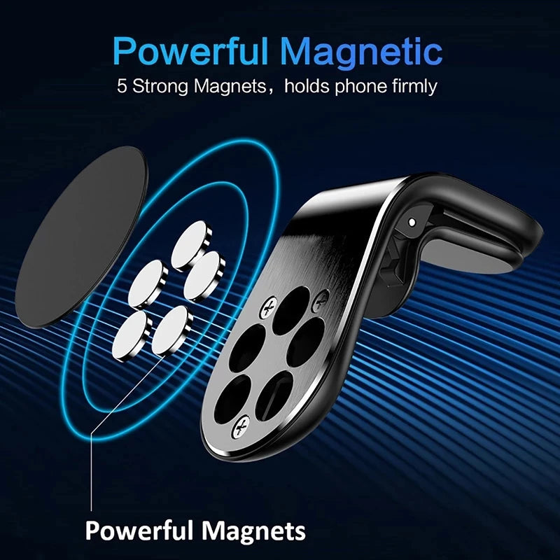 360° Magnetic Car Phone Holder Air Vent Mount