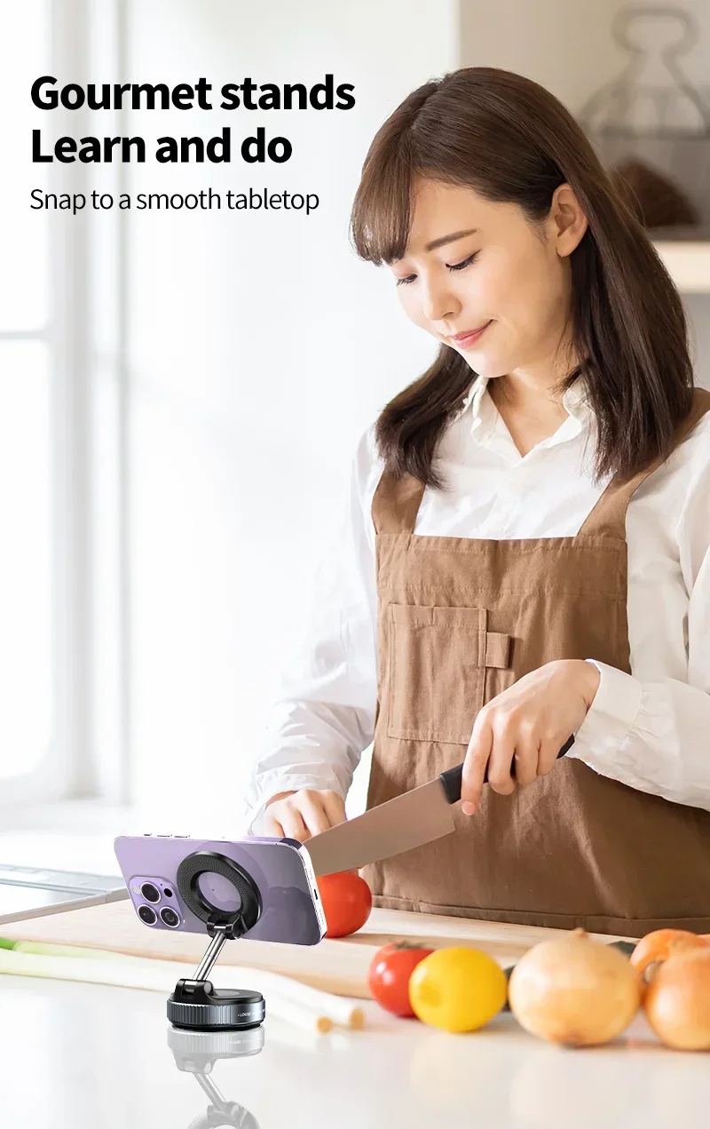 Xiaomi Magnetic Car Phone Holder 360° Adjustable Vacuum Suction Mount