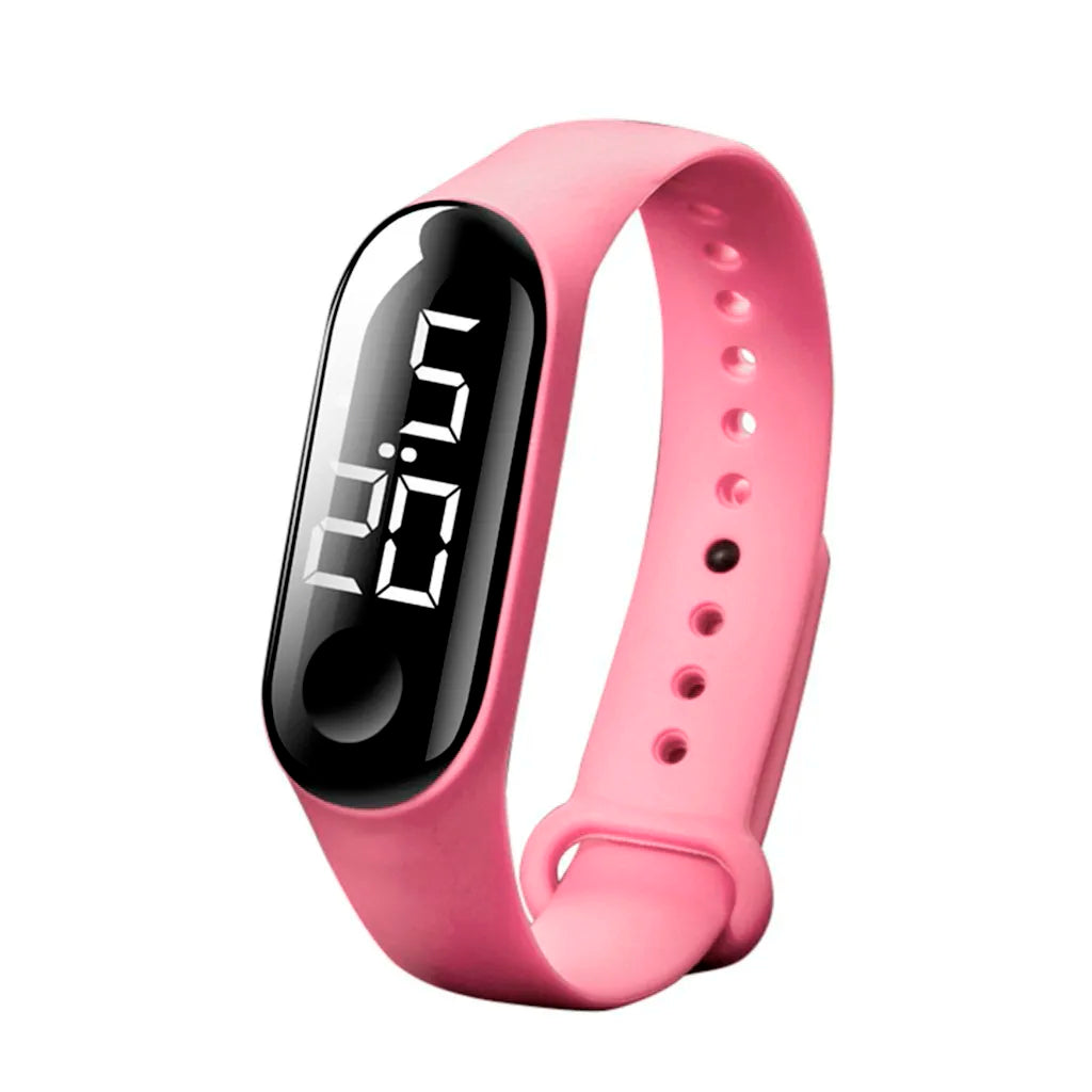 Children’s Simple LED Digital Smart Watch Touch Screen Multi-Function Sports Electronic Watch Gift