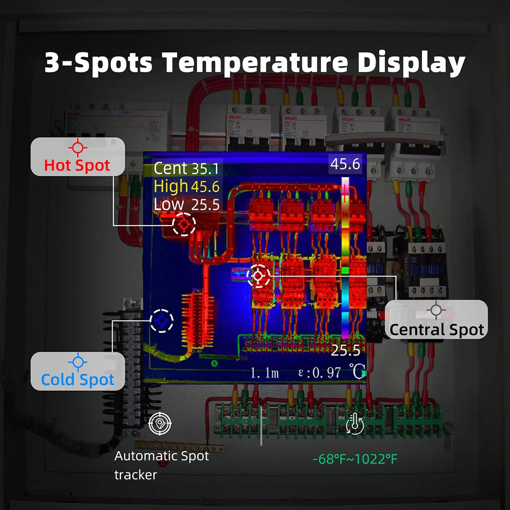 SH7 2-in-1 Thermal Imager Multimeter
