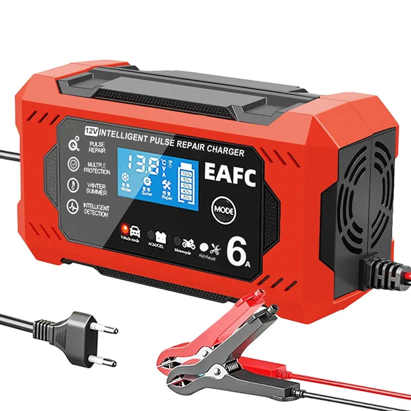 12V Smart Car Battery Charger