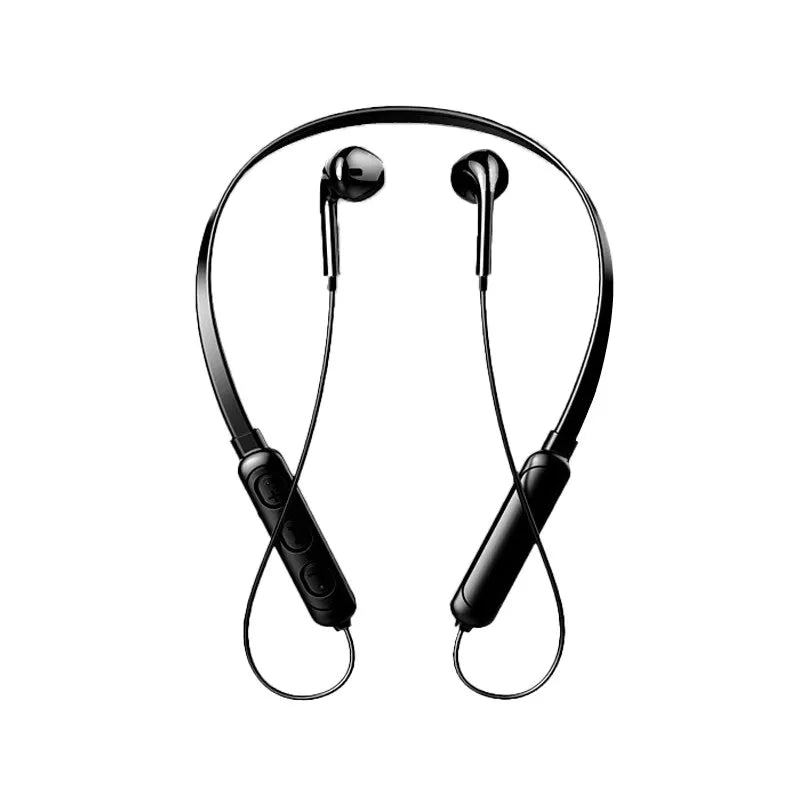 Wireless 9D Bluetooth 5.2 Neckband Sports Headset with Microphone