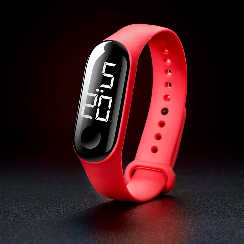 Children’s Simple LED Digital Smart Watch Touch Screen Multi-Function Sports Electronic Watch Gift