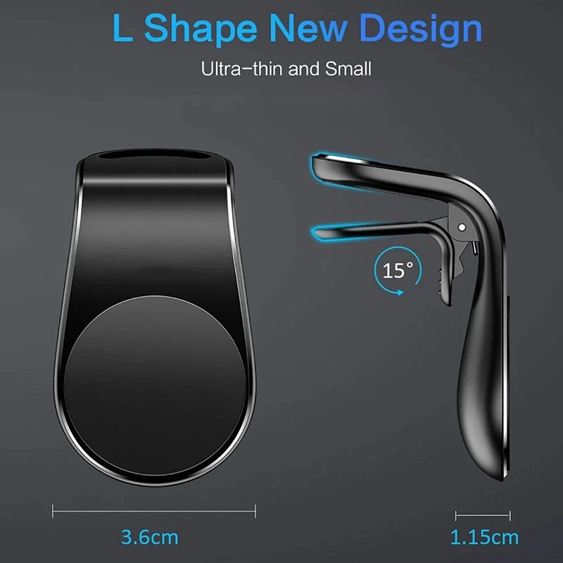 360° Magnetic Car Phone Holder Air Vent Mount