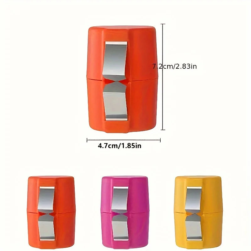 3pcs/1pc Stainless Steel Eggshell Separator Quick Egg Peel and Yolk Splitter Kitchen Baking Tool