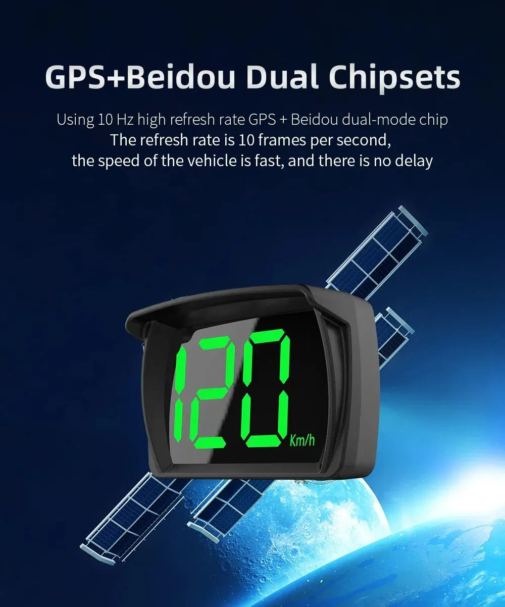 Y03 Universal Car HUD Head Up Display Digital Speedometer