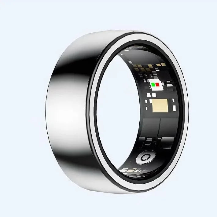 For XIAOMI SAMSUNG Smart Ring Men Women Heart Rate Blood Oxygen Monitor IP68 & 5ATM Waterproof Smartring Multi-sport Mode