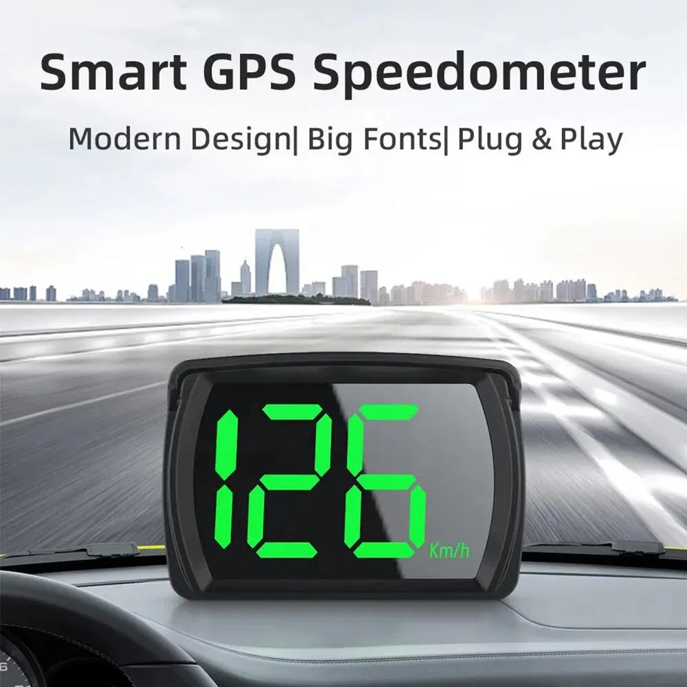 Y03 Universal Car HUD Head Up Display Digital Speedometer