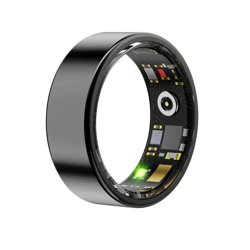 For XIAOMI SAMSUNG Smart Ring Men Women Heart Rate Blood Oxygen Monitor IP68 & 5ATM Waterproof Smartring Multi-sport Mode