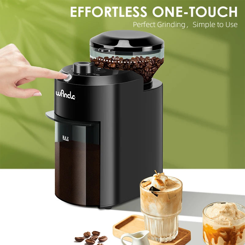 Wancle Electric Burr Coffee Grinder