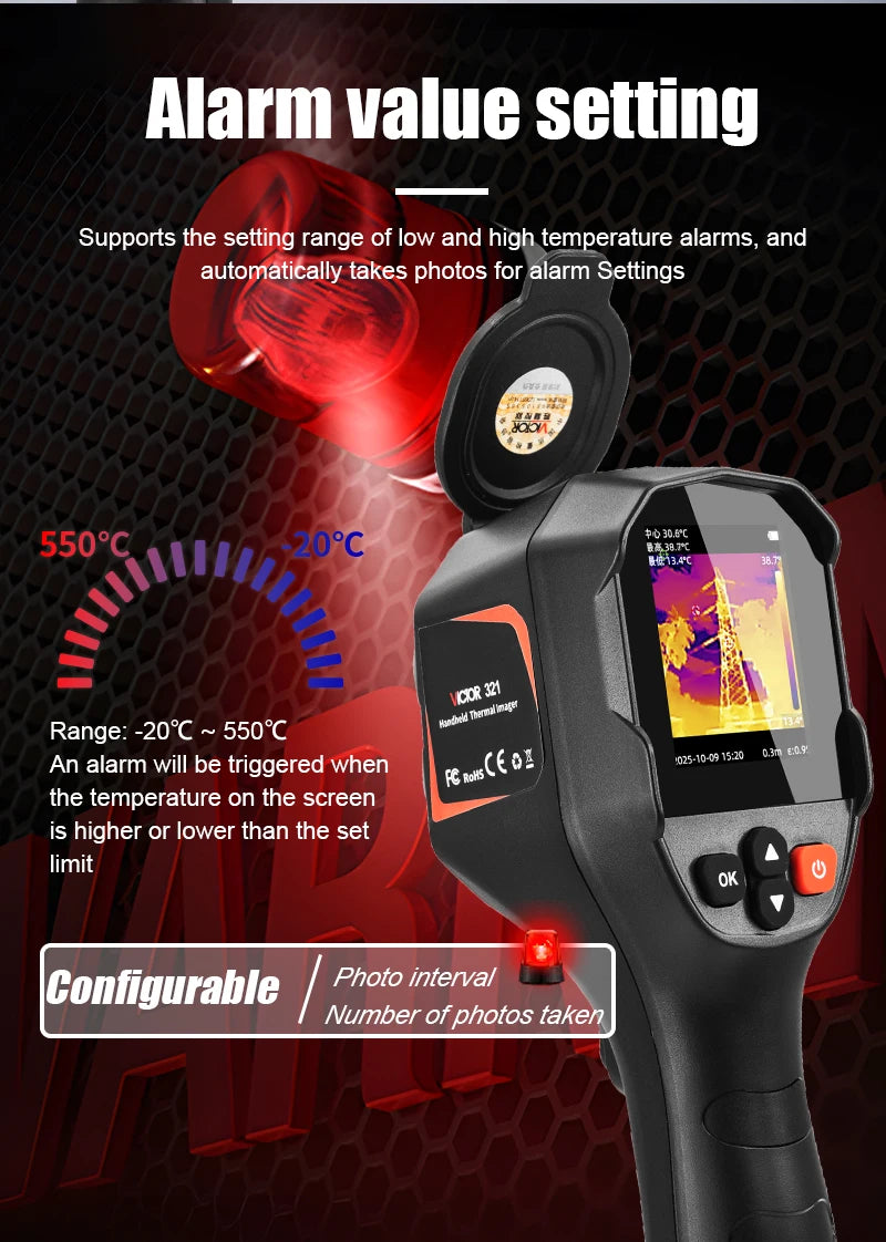 Rechargeable Infrared Thermal Imager