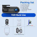 Soam 2.5K Front Dash Cam Built-in WiFi Car DVR with G-Sensor, Night Vision, WDR, GPS and 24H Parking Mode