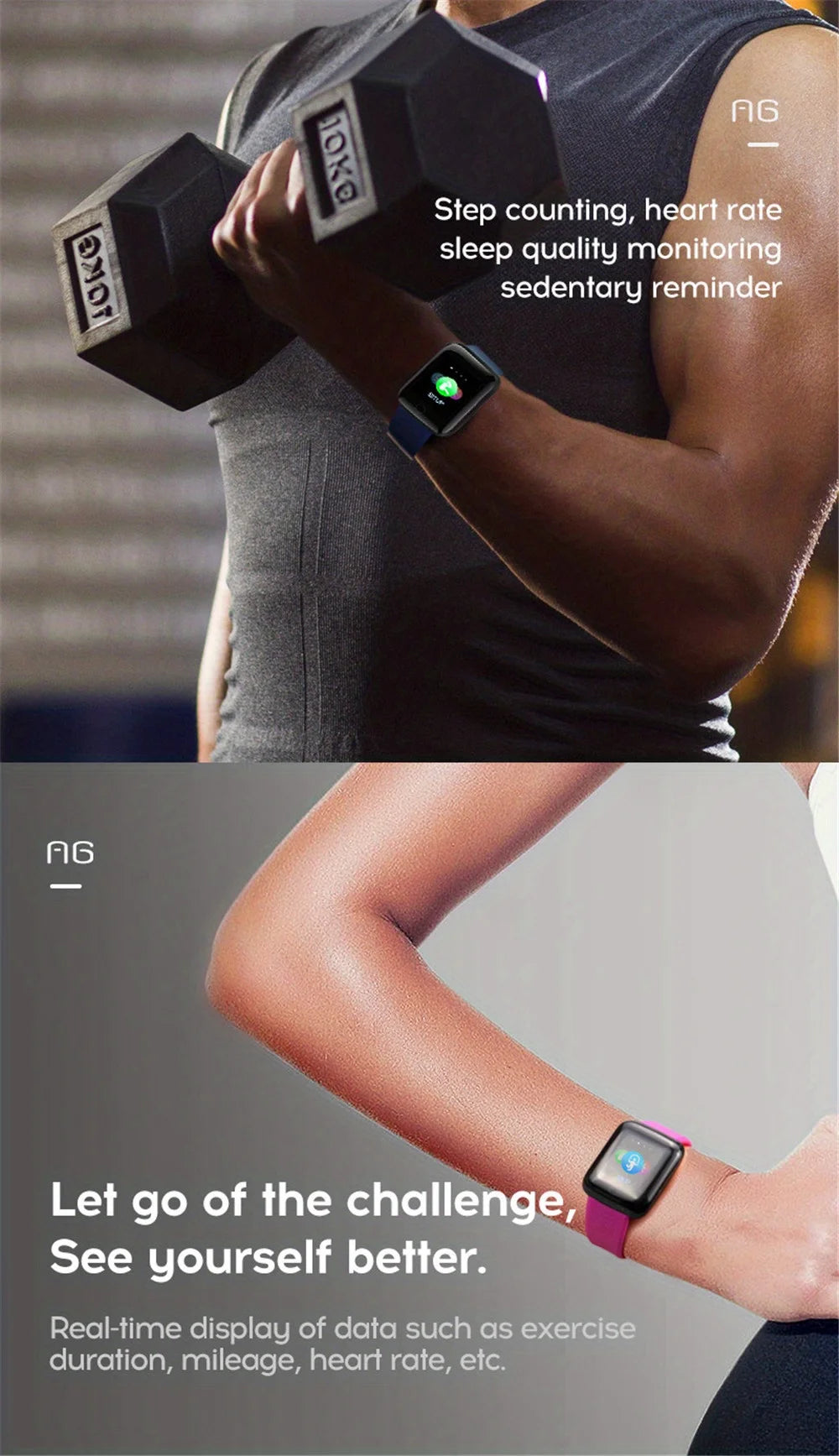 Smart Watch Music Control Calorie Distance Fitness Tracker Message Remind Men Smartwatch Women Watches Bracelet Clock Alarm Y68