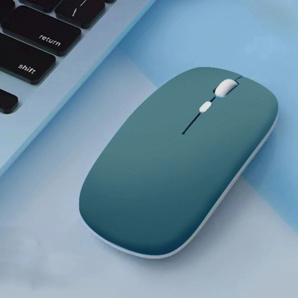 Silent Bluetooth Wireless Macaron Mouse for Laptop, iPad and Samsung Tablet