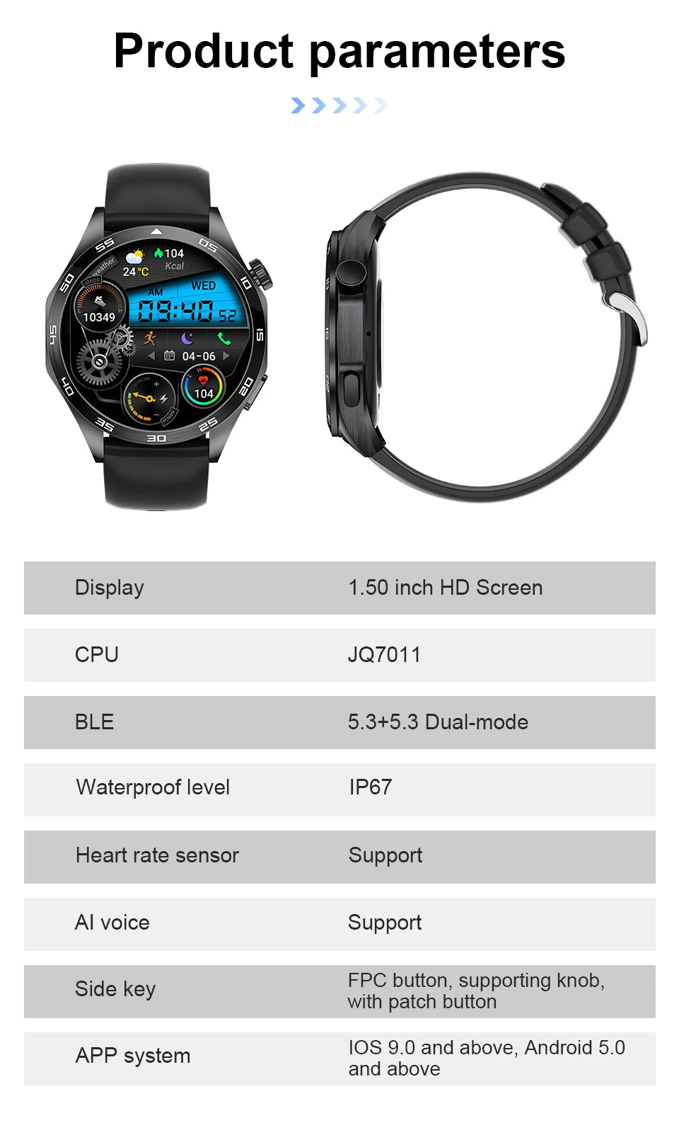 2026 ECG Bluetooth Call Smart Watch